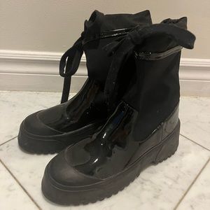 Zara winter black boots